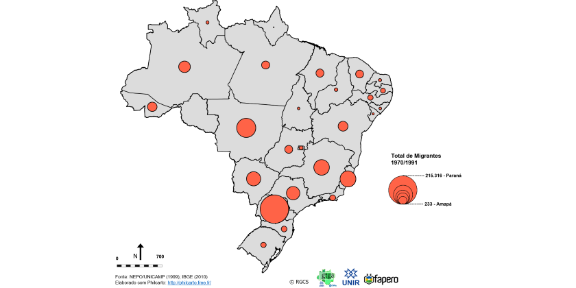 MAPA 1_ Migracao interestadual em Rondonia (1970-1991)